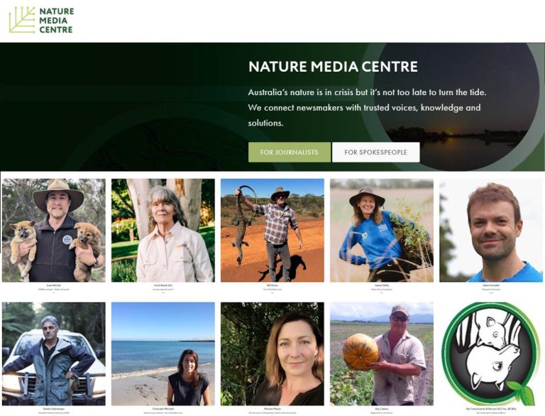 janine duffy koala clancy spokesperson nature media centre