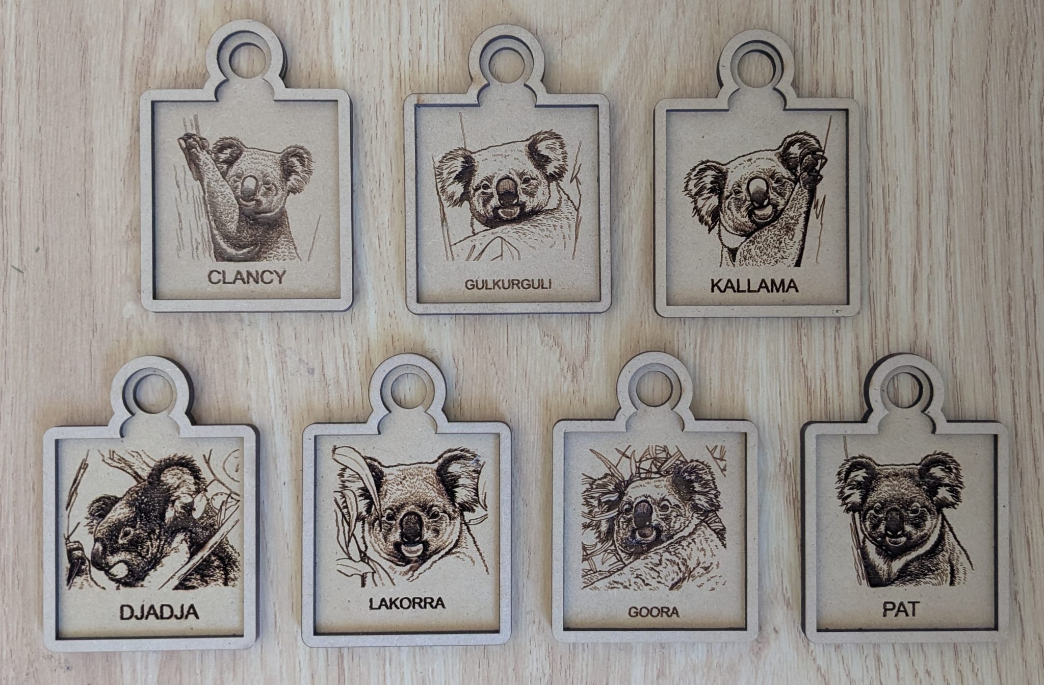 Koalas of the You Yangs Ornament (7pc)